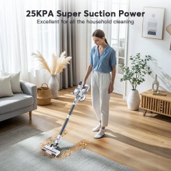 Teendow V08-Pro langaton imuri 25 kPa tehokas 6-toiminen kevyt