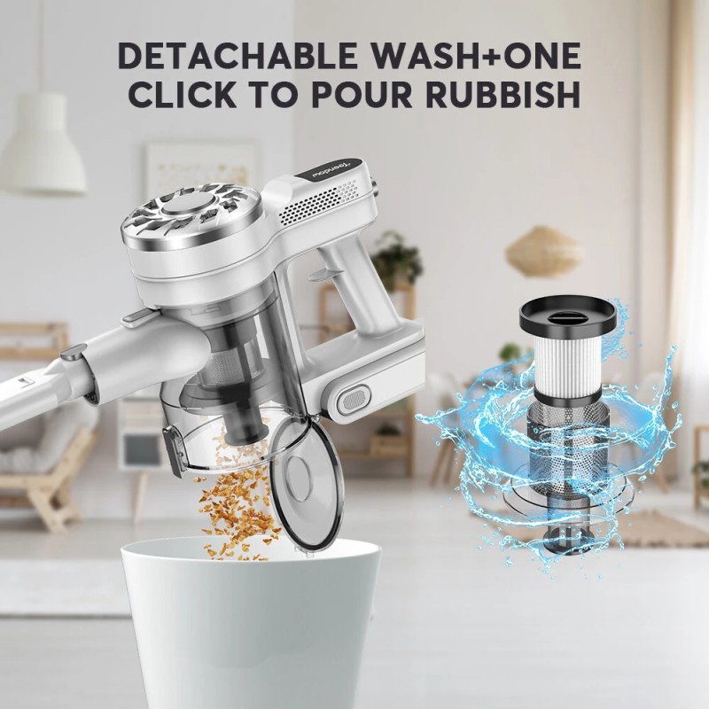 Teendow V08-Pro langaton imuri 25 kPa tehokas 6-toiminen kevyt