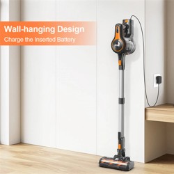 INSE S680 johdoton varsi-imuri 20 kPa:n imuteho 250W 50 minuutin käyttöaika 1,2 l pölysäiliö