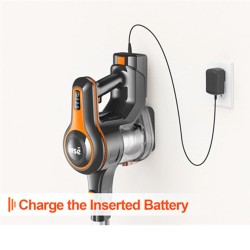 INSE S680 johdoton varsi-imuri 20 kPa:n imuteho 250W 50 minuutin käyttöaika 1,2 l pölysäiliö