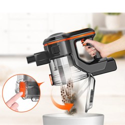 INSE S680 johdoton varsi-imuri 20 kPa:n imuteho 250W 50 minuutin käyttöaika 1,2 l pölysäiliö