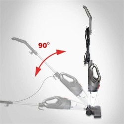 MOOSOO LT450 johdollinen pölynimuri 15 kPa imuteho 0,8 litran pölysäiliö nelivaiheinen suodatus itsenäinen puhdistustoiminto