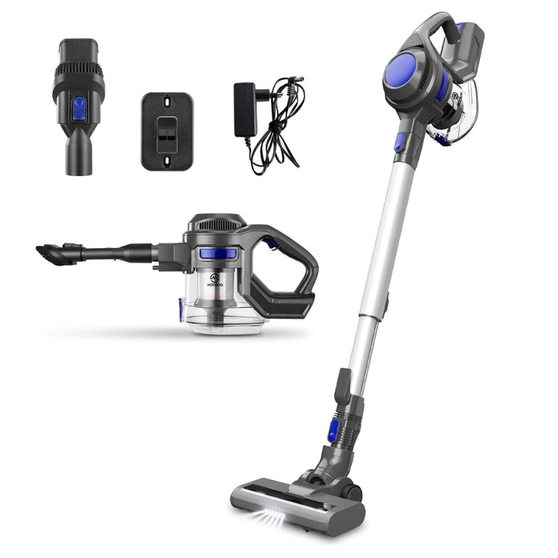 MOOSOO XL-618A langaton pölynimuri 12 kPa imuteho, jopa 30 minuuttia, 1,3 l säiliö