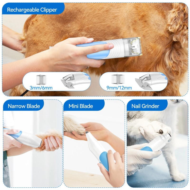 INSE P30 lemmikkien trimmausimuri 4,5 litran pölysäiliö hiljainen monitoiminen suodatusjärjestelmä