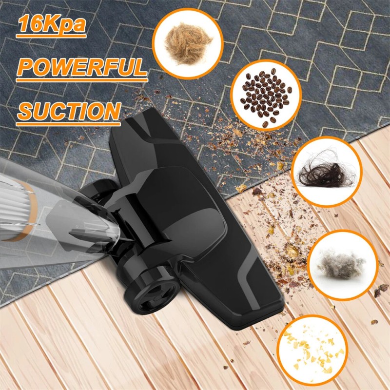 INSE R3S johdollinen 3-in-1 varsi ja käsikäyttöinen imuri 400 W 16 kPa