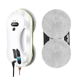 PuRuiKai robotti-ikkunanpesuri 2800Pa imuteho automaattinen vesisuihku kaukosäädin harjaton moottori turvajohto