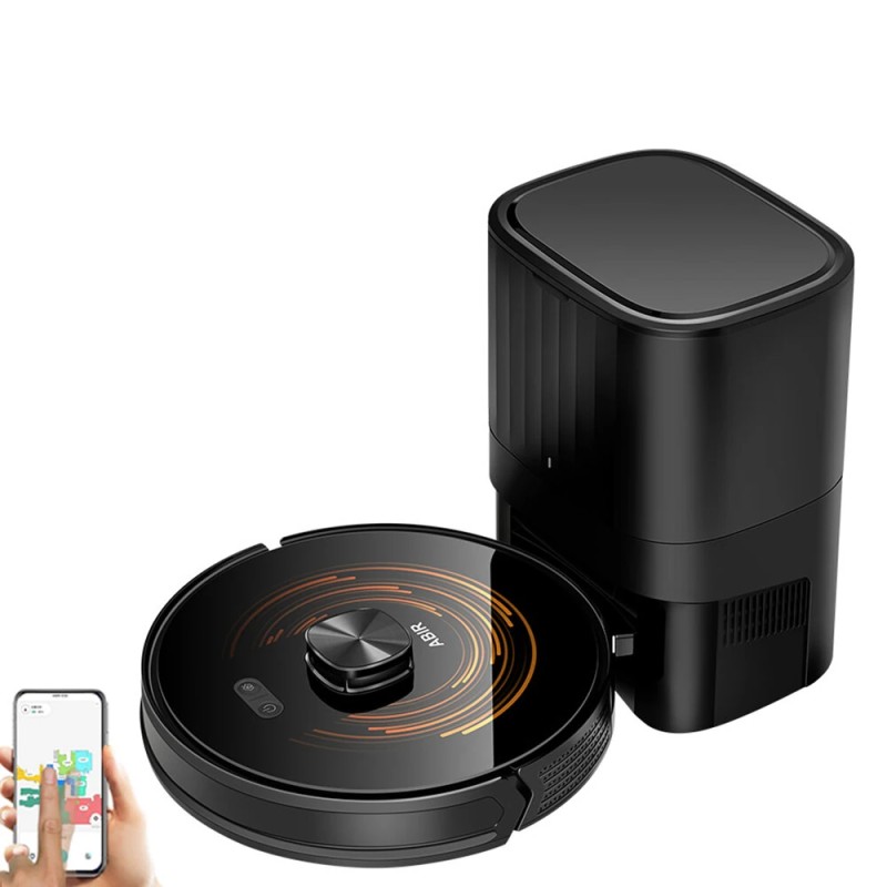 ABIR K30 robotti imuri automaattisella tyhjennyksellä lasertutkanavigointi 6500 Pa imuteho