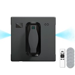 PuRuiKai HCR 21B ikkunanpesurobotti kaksoissuihkulla ja älymuistilla 3000 Pa n imuteho ja lasersensori