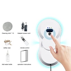 PuRuiKai HCR-18 atomisoiva ikkunanpesurobotti lasin puhdistukseen etäohjaimella