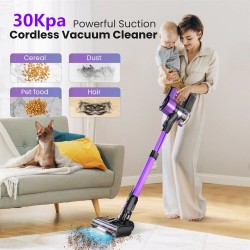 INSE V870 langaton monitoiminen sauvaimuri 30000 Pa imuteho 45 minuutin akunkesto kevyt