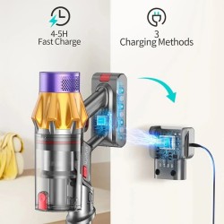 Honiture X7 langaton varsi-imuri 45 kPa 60 min HEPA-suodatin kevyt lattioille ja matoille