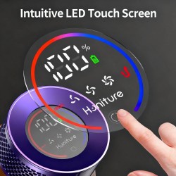 Honiture X7 langaton varsi-imuri 45 kPa 60 min HEPA-suodatin kevyt lattioille ja matoille