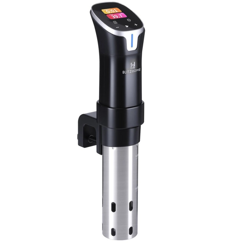 BlitzHome SV2401C 1100 W älykäs sirkulaattori värillisellä kosketusnäytöllä ja sovellusohjauksella