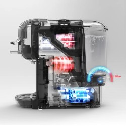 HiBREW H2B 5-toimintoinen monitoimikahvinkeitin 19 baarin K-Cup NS DG ESE jauhettu kahvi kuuma kylmä