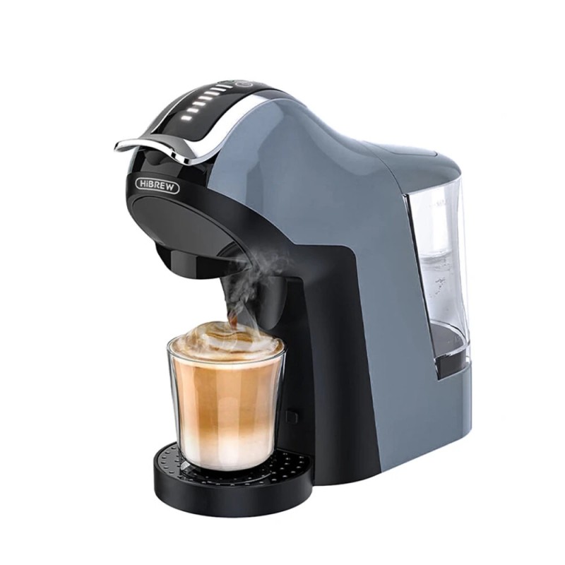 HiBREW H17 monitoimikapselikahvinkeitin nelitoiminen 20 baarin kuuma ja kylmä uutto 7 portainen vesimäärän säätö kosketuspaneeli