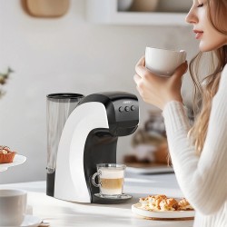 HiBREW H3B kolmen toiminnon kahvinkone 19 baarin 1100W kapselille ja jauhatetulle kahville