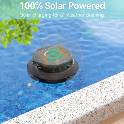 INSE Y60 aurinkoenergialla toimiva langaton automaattinen uima-altaanpuhdistin kaksoislataus täsmäpuhdistus