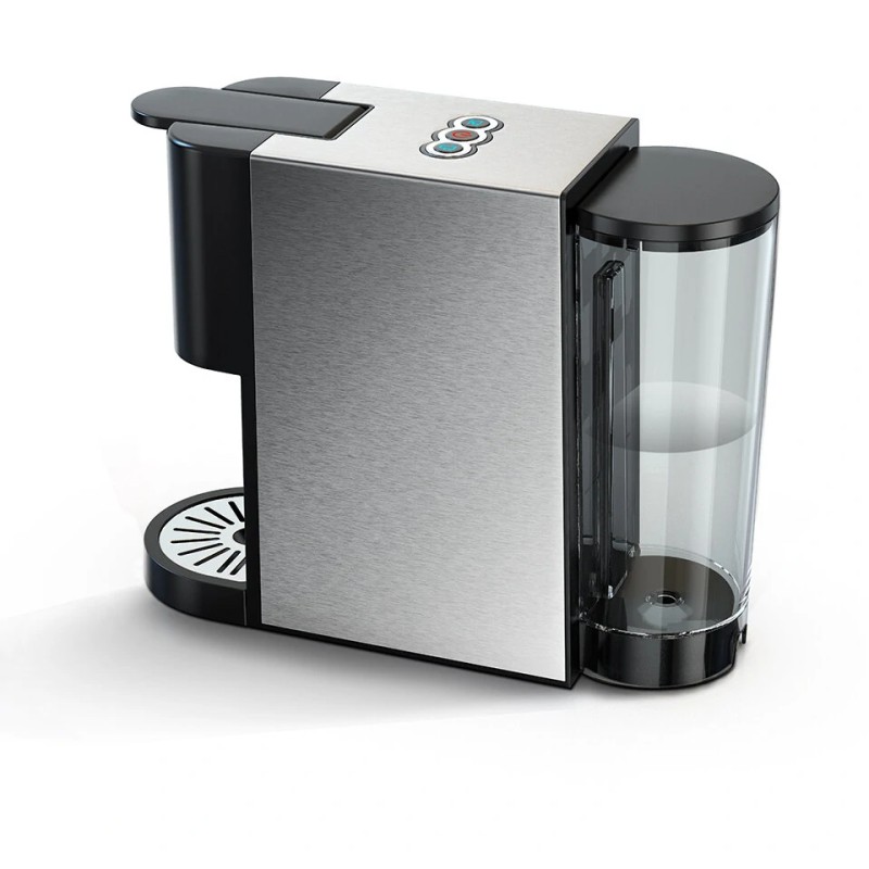 HiBREW H3A nelitoiminen kahvinkone kapselille espressolle ESE-kapseleille ja jauheelle ruostumaton teräs
