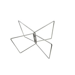 Retkeilylaatikon teline taittuva kevyt ruostumaton teräs ulkokäyttöön kantolaukulla