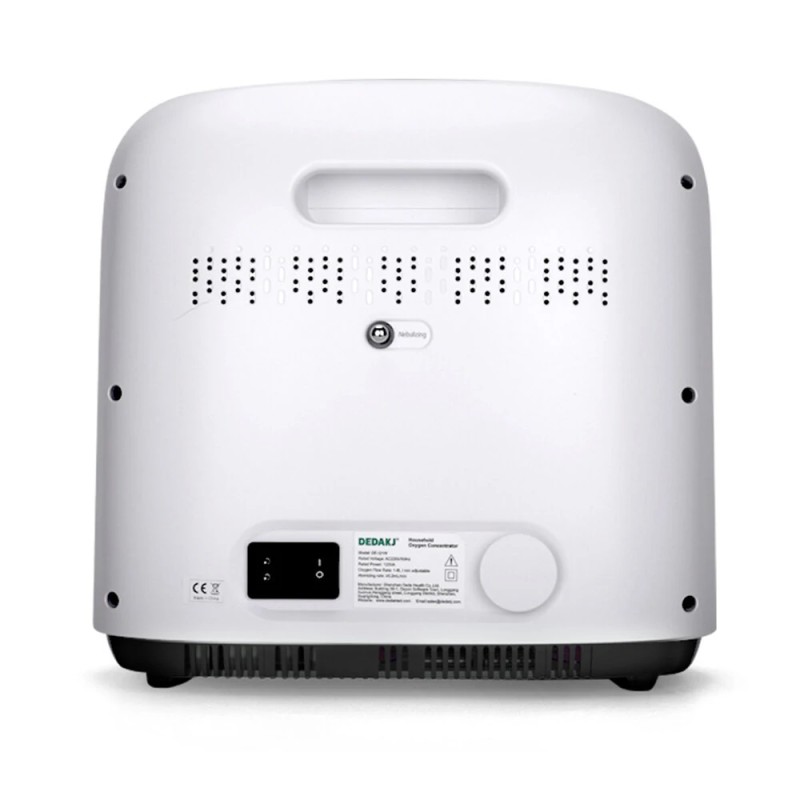 Kannettava 120W happikonsentraattori ja ilmanpuhdistaja säädettävä 1–8 l/min 220V DEDAKJ DDT-Q1