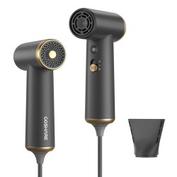 COSHARE HP10 supermini matkakokoinen hiustenkuivain 800 W korkealla nopeudella ja älykkäällä lämpösuojalla