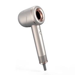 Moosoo H2 B hiustenkuivaaja 1800W 200 miljoonaa negatiivista ionia 3 vaihteinen hiljainen kevyt