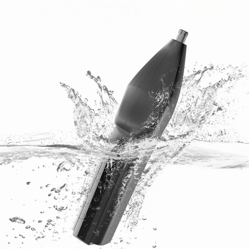 MOOSOO RS1901 6-toiminen monitoimitrimmaussarja sähköinen parranajotrimmeri nenä- ja vartalotrimmeri IPX7 LCD-näytöllä