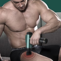 KONKA A1-8D syväkudos iskuhierontapistooli 6 nopeutta C-tyypin ladattava 8 hierontapäätä näytöllä