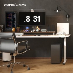 WUPRO sähköinen seisomapöytä hall-anturimoottori säädettävä korkeus 80 kg kantavuus