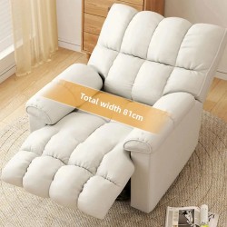 Älykäs sähkösohva säädettävä kallistuva lepotuoli monialueinen tuki pyörivä pohja beige