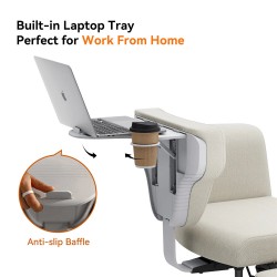 NEWTRAL Freedom-X PRO kangas vedenpitävä moniasentoinen tuoli käsinojilla läpinäkyvät luistelupyörät