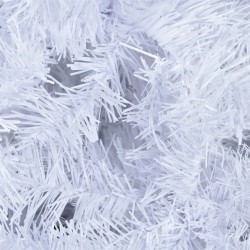 Valkoinen 1,2 m tekokuusi 230 haaraa 150 lämmintä led-valoa usb-liitännällä