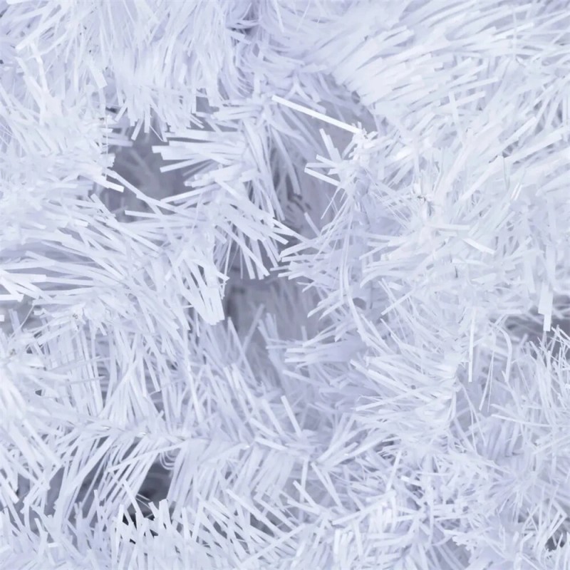 Valkoinen 1,2 m tekokuusi 230 haaraa 150 lämmintä led-valoa usb-liitännällä