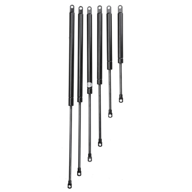 Universaali 200N kaasujousipari 300/350/400/450/500/550/600 mm musta ruostumaton teräs monikäyttöön