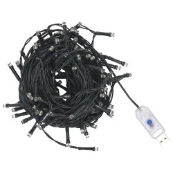 Keinokuusi 90 cm 250 oksaa 150 lämpimää led-valoa kotiin toimistoon juhliin