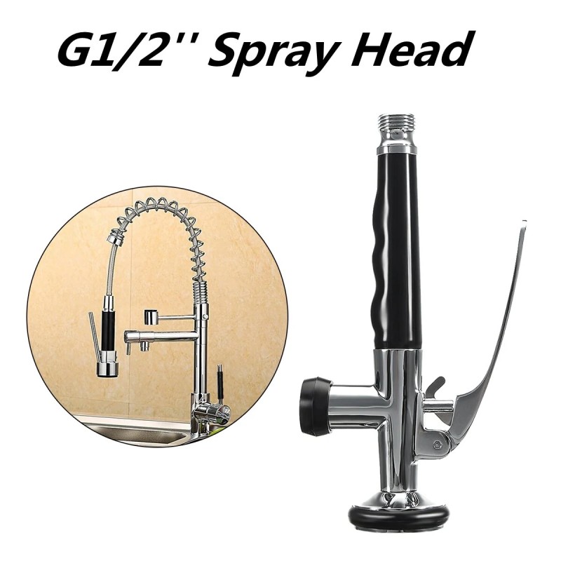 Keittiön suihkupää kääntyvä pesuallashana ulosvedettävä esipesusuutin korvaava osa