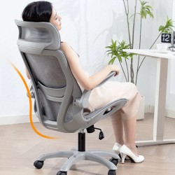 Yoranson T008 ergonominen toimistotuoli hengittävä verkko kolmiulotteiset käsinojat säädettävä korkeus kallistus