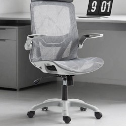 Yoranson T008 ergonominen toimistotuoli hengittävä verkko kolmiulotteiset käsinojat säädettävä korkeus kallistus