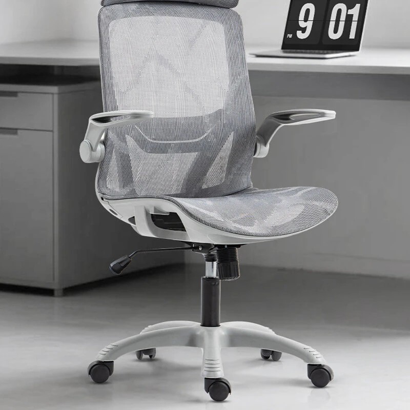 Yoranson T008 ergonominen toimistotuoli hengittävä verkko kolmiulotteiset käsinojat säädettävä korkeus kallistus