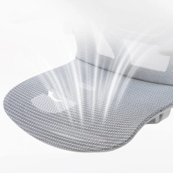 Yoranson T008 ergonominen toimistotuoli hengittävä verkko kolmiulotteiset käsinojat säädettävä korkeus kallistus