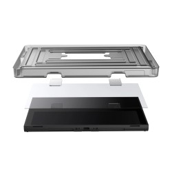 TNS-3166B sinivaloversio huippuluokan teräväkuva karkaistu lasi näytönsuoja NintendoSwitch 2 2 kpl