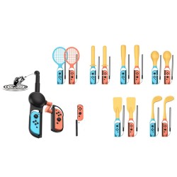 TNS-5113 Switch2 24-osainen ohjaintarvikesarja Nintendo Switch Joy-Con ohjaimille