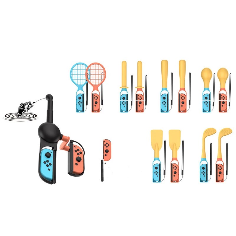 TNS-5113 Switch2 24-osainen ohjaintarvikesarja Nintendo Switch Joy-Con ohjaimille