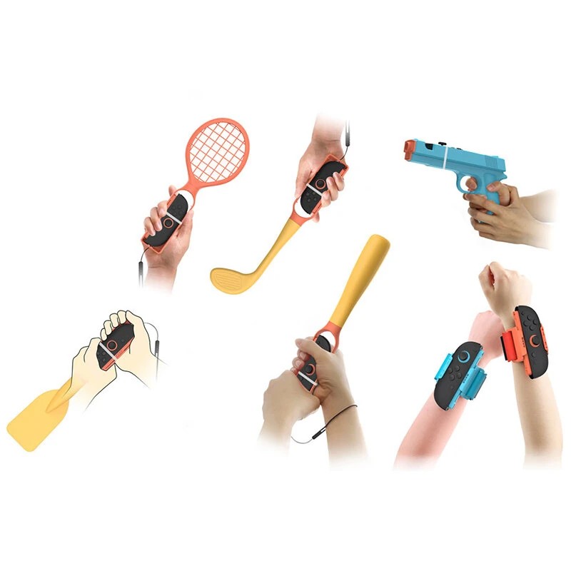 TNS-5113 Switch2 24-osainen ohjaintarvikesarja Nintendo Switch Joy-Con ohjaimille