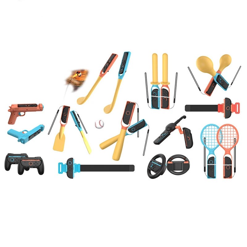 TNS-5113 Switch2 24-osainen ohjaintarvikesarja Nintendo Switch Joy-Con ohjaimille