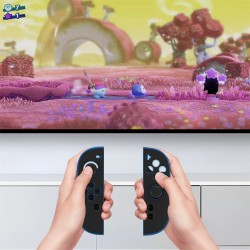 JYS JYS-NS2292 Switch2 Joycon vasen ja oikea kahvasarja silikoniset peukalosuojat liukumaton iskunkestävä helppo asennus