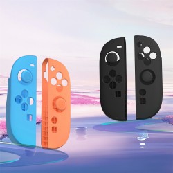 JYS JYS-NS2292 Switch2 Joycon vasen ja oikea kahvasarja silikoniset peukalosuojat liukumaton iskunkestävä helppo asennus
