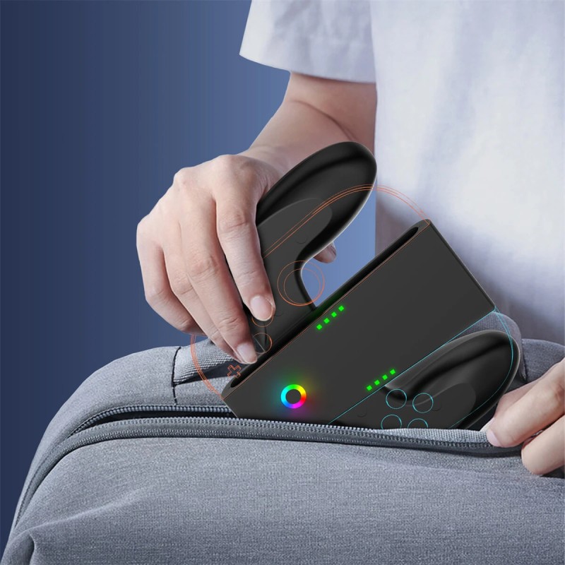 JYS JYS-NS2287 Switch2 latauskahva JoyConit magneettinen nopea RGB-valo