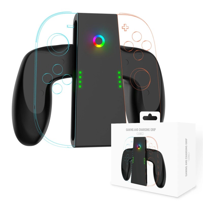 JYS JYS-NS2287 Switch2 latauskahva JoyConit magneettinen nopea RGB-valo