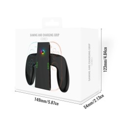 JYS JYS-NS2287 Switch2 latauskahva JoyConit magneettinen nopea RGB-valo